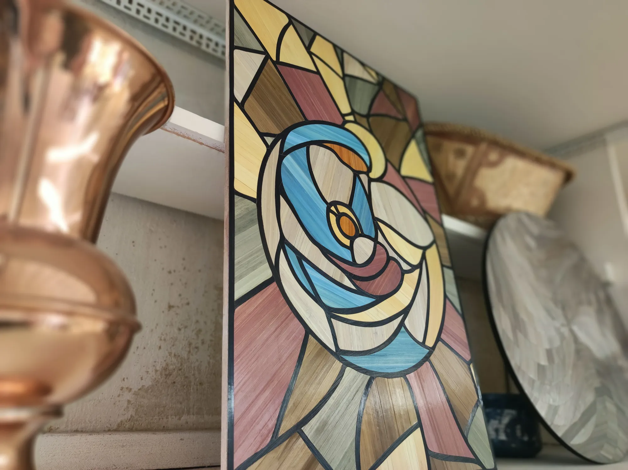 Tableau Vierge à l'enfant